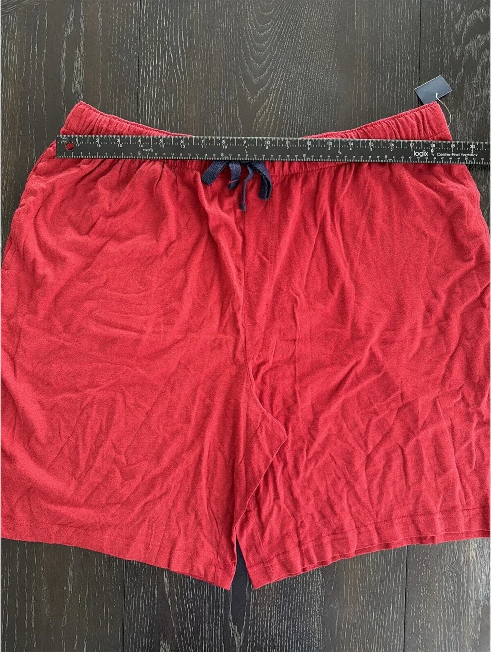 Club Room Blue Red FELIZ NAVIDAD Pajama Shirt & Shorts Set XXL